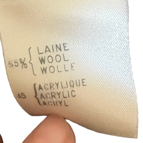 Rodier Paris women’s blazer size 6 ? Wool blend vintage beautifully tailored - Picture 8 of 9